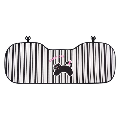 Seat cushion, seat cover Cute Cat Car Comfortable Seat - plush-striped-cat-cushion-back-row