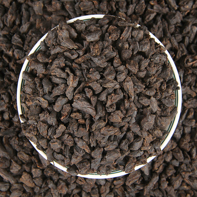 批發糯米香茶化石茶葉普洱茶熟茶散裝茶古樹碎老茶頭銀子500g