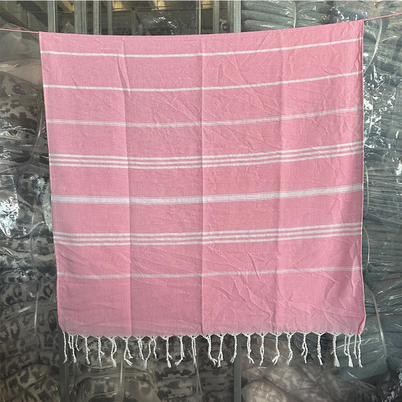 터키 스트립-화이트+핑크