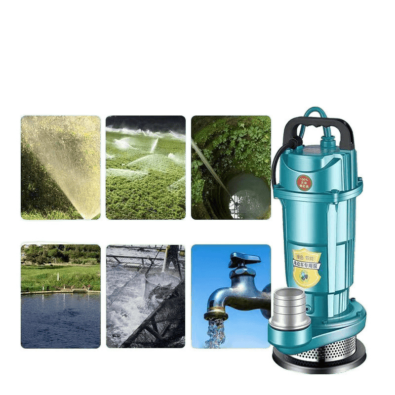 Bomba sumergible CC sin escobillas para camiones de batería 48V60V72V bomba estándar nacional de cobre puro bomba CC