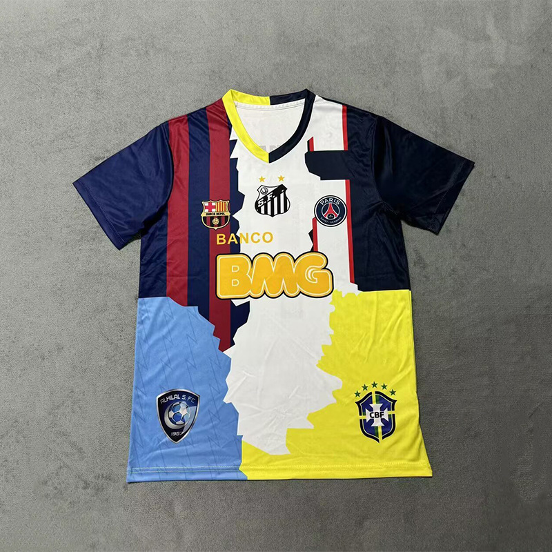 2526 Real Madrid Barcelona Arsenal camiseta de casa Inter Betis nacional de fútbol de Sao Paulo tres marca completa