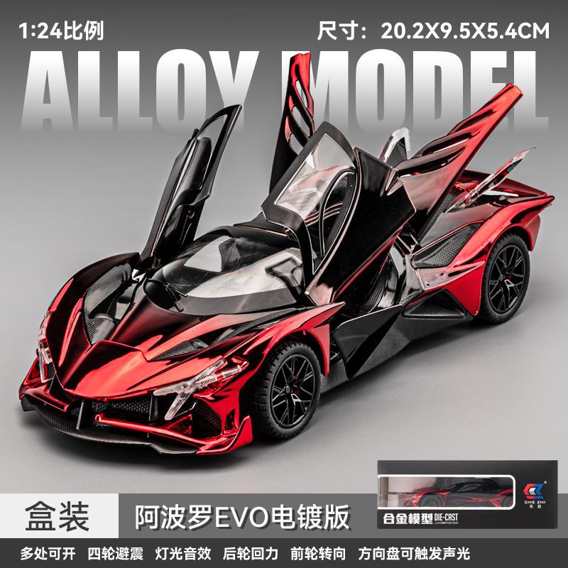 [electroplating red] butterfly door evo-color box