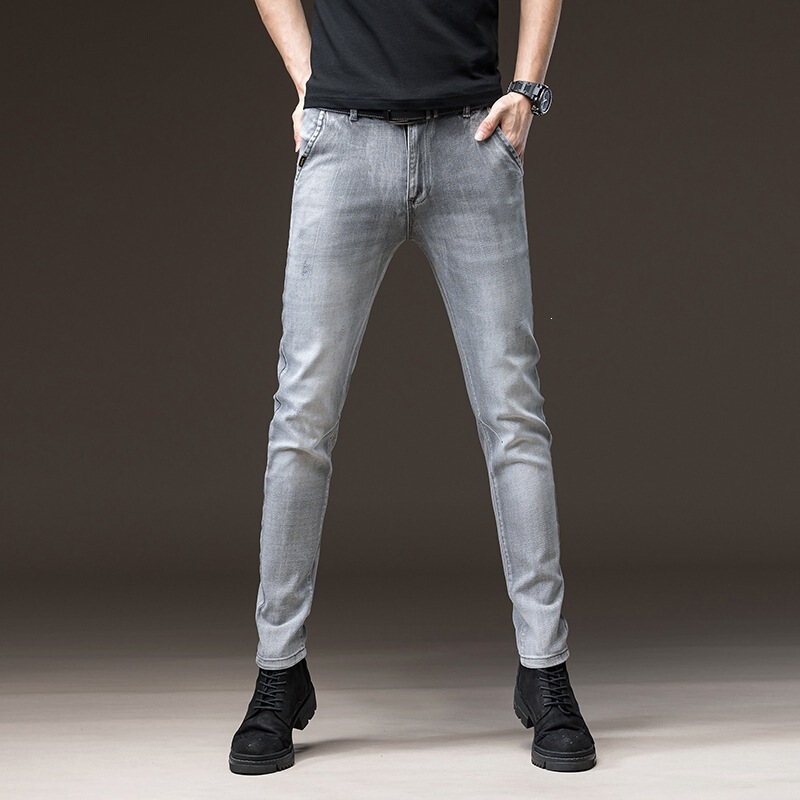 Men's Straight-Leg Stretch Jeans 2022 New Casual Long Pants for Spring and Autumn Men's Straight-Leg Stretch Jeans 2022 New Casual Long Pants for Spring and Autumn