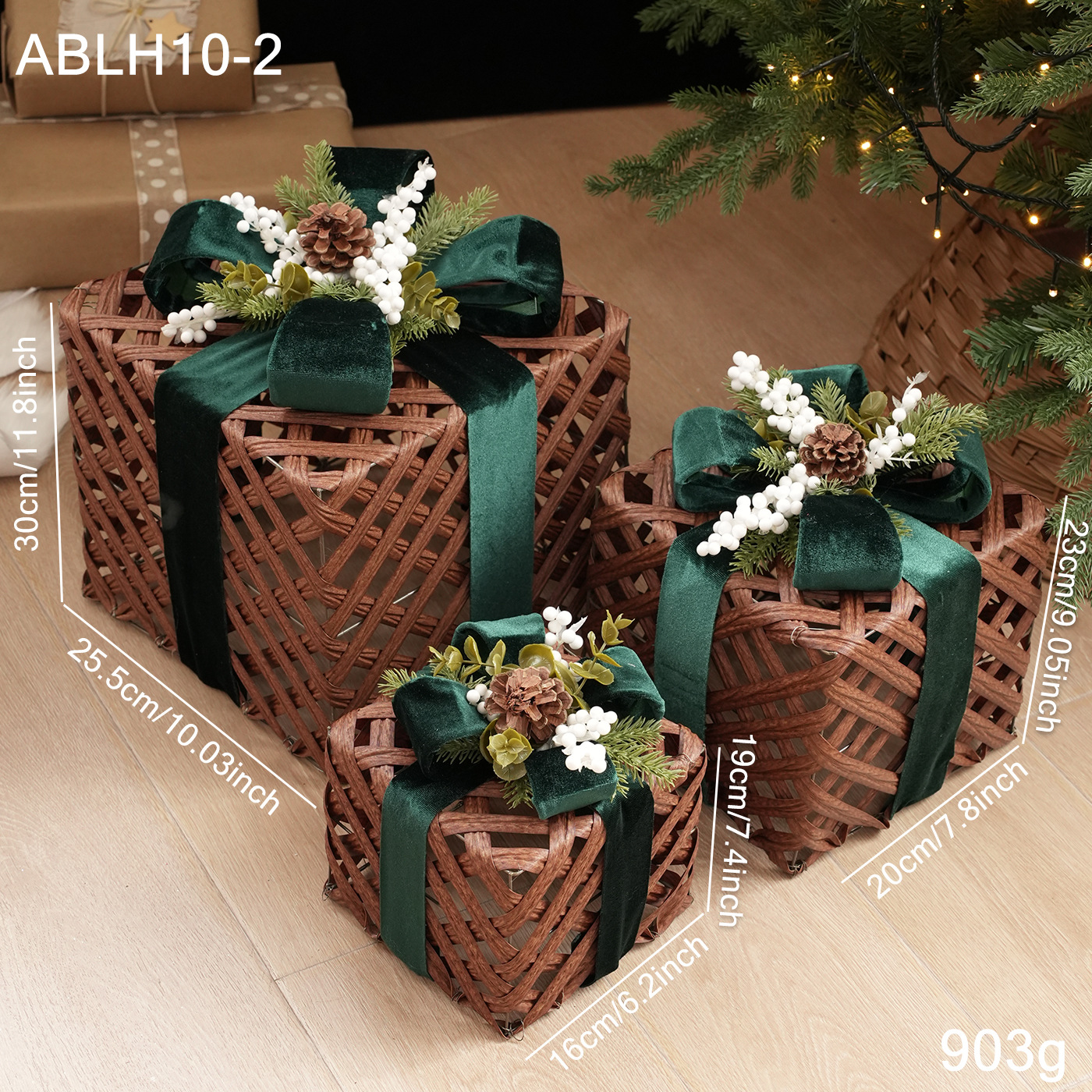 Caja de regalo B / 3 paquetes