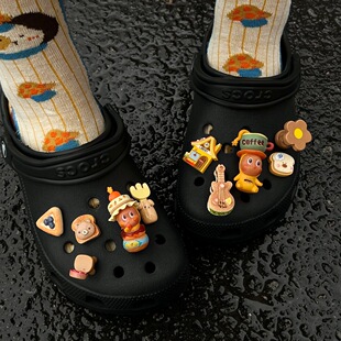 ����Ь���DIYЬ��Ь�����l�����˶������������m��crocs�ɐ��b�