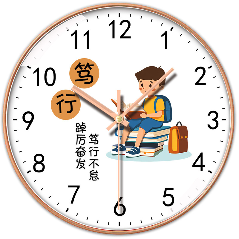 [16 inches 40cm] classroom clock clock college entrance examination inspirational school junior high school Senior high school class wall clock