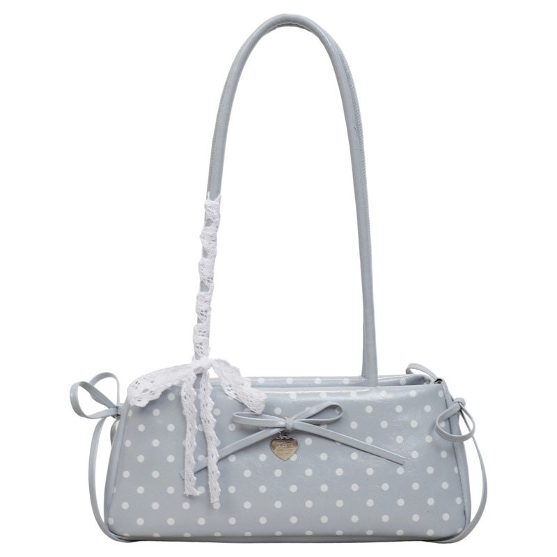 Bolsa de brazo de punto de onda popular de verano para mujeres 2026 nueva moda bolso de palo de viaje bolso de hombro diario