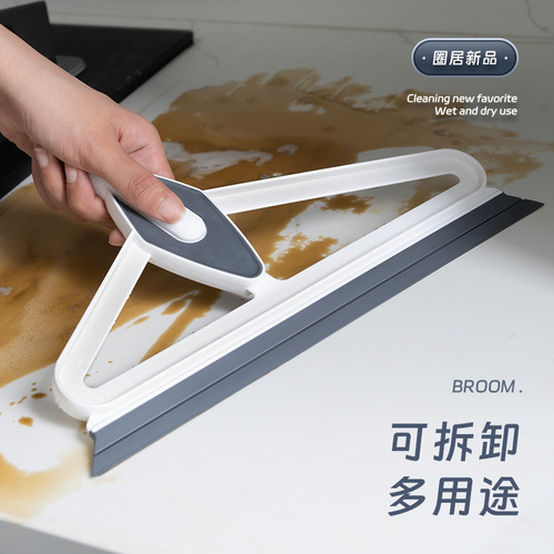 High-Tech Magic Broom Household Silicone Floor Scraper Sweeper Water Scrubber Wholesale Floor Cleaning Gadget Duster Manufacturer