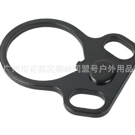 厂家直销托芯 双孔蝴蝶环背带金属环