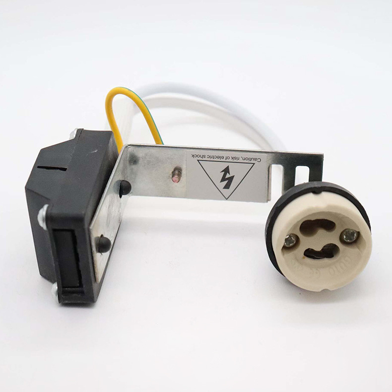 Gu10 Ceramic Lamp Holder with Bracket 2-Position Junction Box Ceiling Light Accessories Hy-10Vdevde Certified