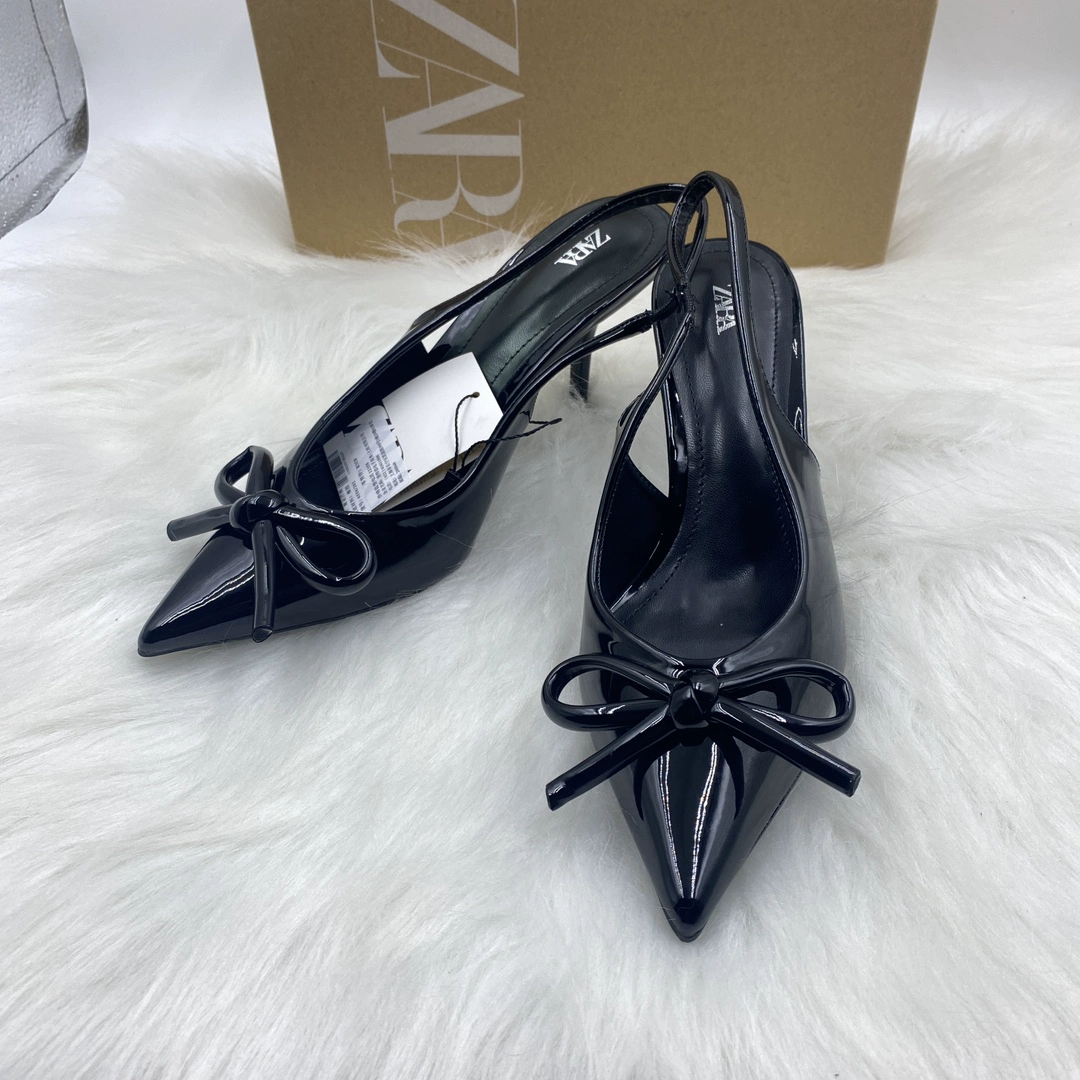 Zara, summer high-heeled shoes, sandals, elegant fashionable universal belt, thin strap