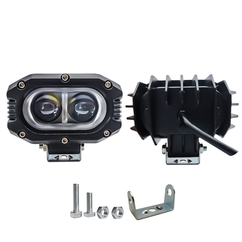 Spotlight 12V24V Lente de cañón de luz alta super brillante para camión todoterreno red de modificación de motocicleta image 7