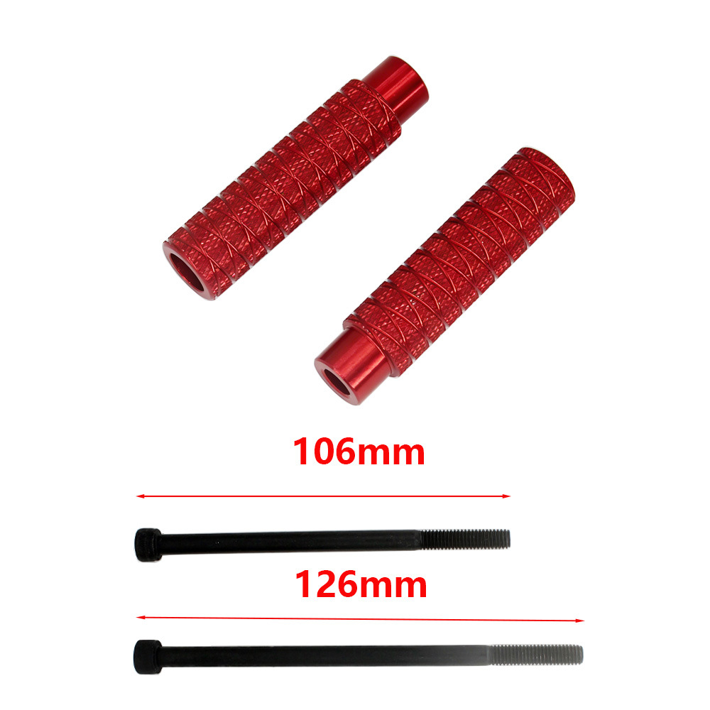 Motorcycle Modification Parts for Y15Zr Footrest Bracket Lc135 Foot Support Cnc Aluminum Alloy Headrest Stand