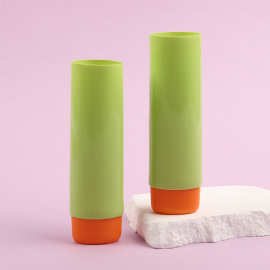 化妆品软管 PE洗面奶BB霜软管包材 50ml防晒隔离霜扁管软管可批发