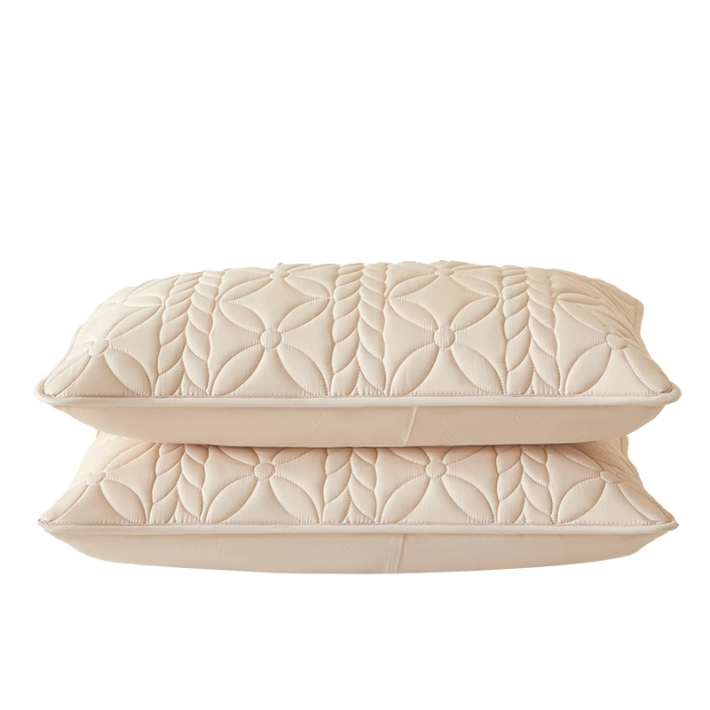 Funda de almohada anti-aceite para la cabeza 48X74 Funda de almohada anti-saliva y sucia Un par de funda de revestimiento de núcleo de almohada capa de aislamiento anti-sudor