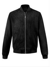 Y 99064 Retro Suede Jacket Men ��ʽ���żп� �羳ŷ��