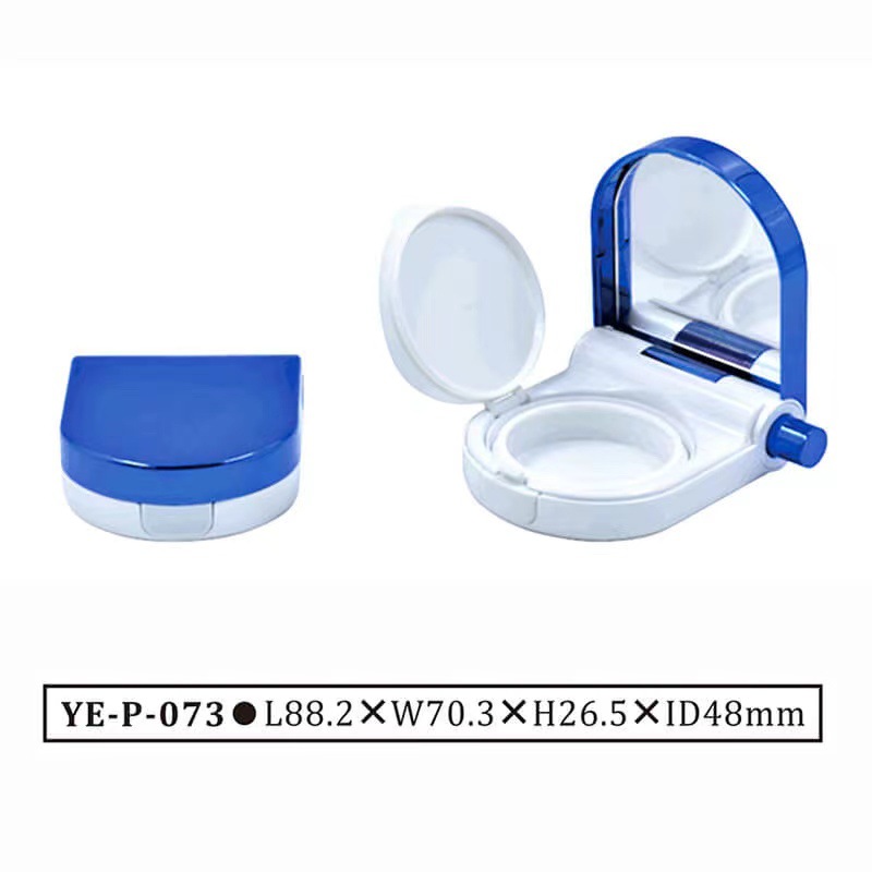 厂家直销气垫盒粉扑可印刷logo化妆品分装瓶容器粉饼包材批发彩妆