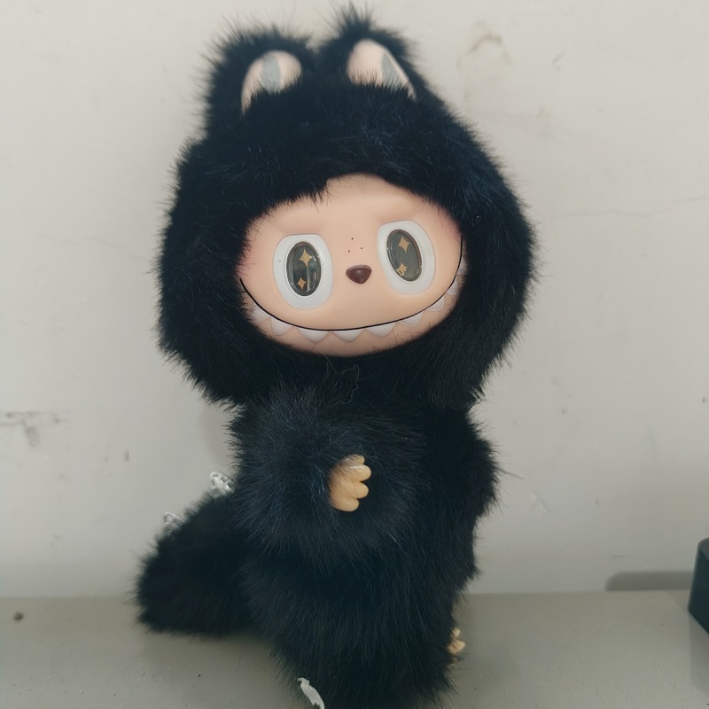 泡泡玛特拉布布THE MONSTERS春天野在家LABUBU搪胶毛绒公仔|undefined