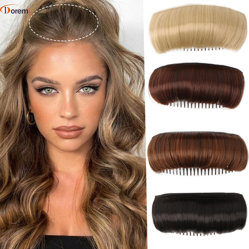 Wig pad, hair root insert and comb, high pad, fluffy hair pad, head pad, hair root pad, wig piece, forehead hair extension