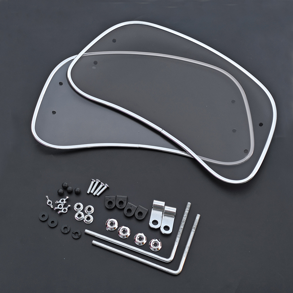 Suitable for Retro Modified Height-Increasing Small Windshields for Niu, Tailg, Yadea, and Aima Scooters, Retro Motorcycle Front Windscreen
