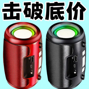 Wireless Bluetooth Speaker, Subwoofer, Home Outdoor, Easy to Carry, Large Volume, Long Battery Life, Ai Smart Speaker, Cross-Border