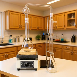 蒸馏器;其他实验室品;烧杯、烧瓶