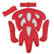 in stock wholesale mountain bike motorcycle helmet liner sponge riding chin pad sponge helmet liner