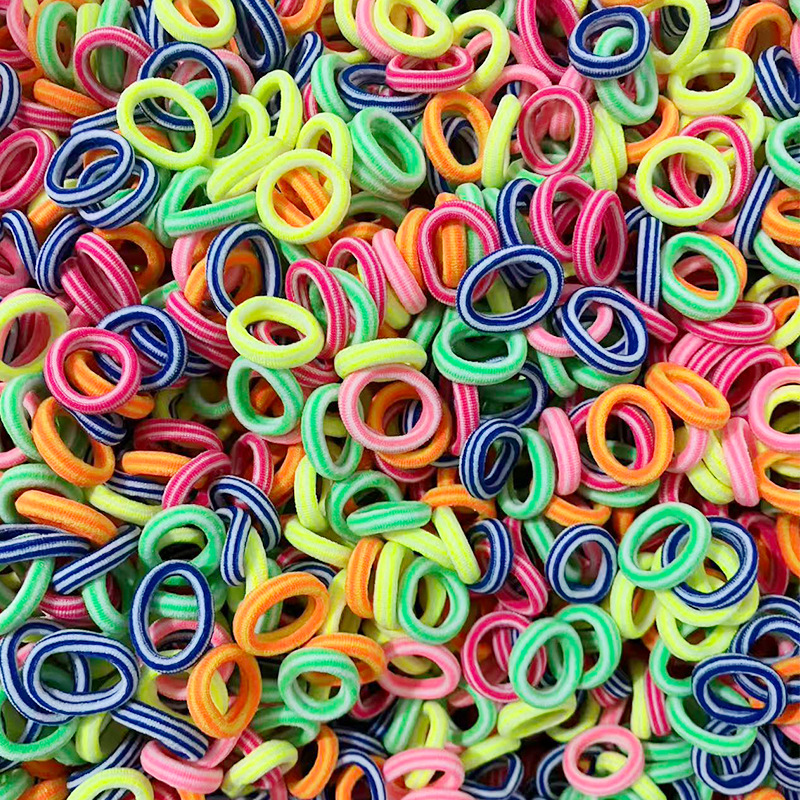 스트라이프 컬러 [1봉지 100개] S사이즈 2cm