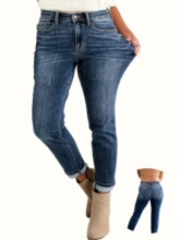 L 34336 Mid-waisted stretch skinny jeans ��������������ŷ��