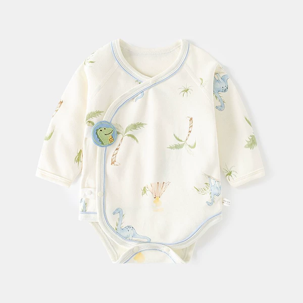 Beige bodysuit lapel pin