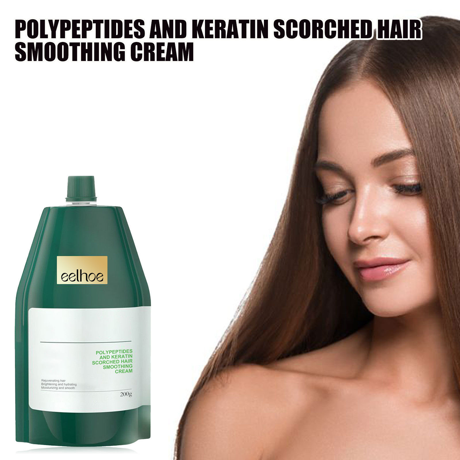 Eelhoe Smooth Hair Cream Care Damaged Hair Smooth and Firm Hair Care Cream
