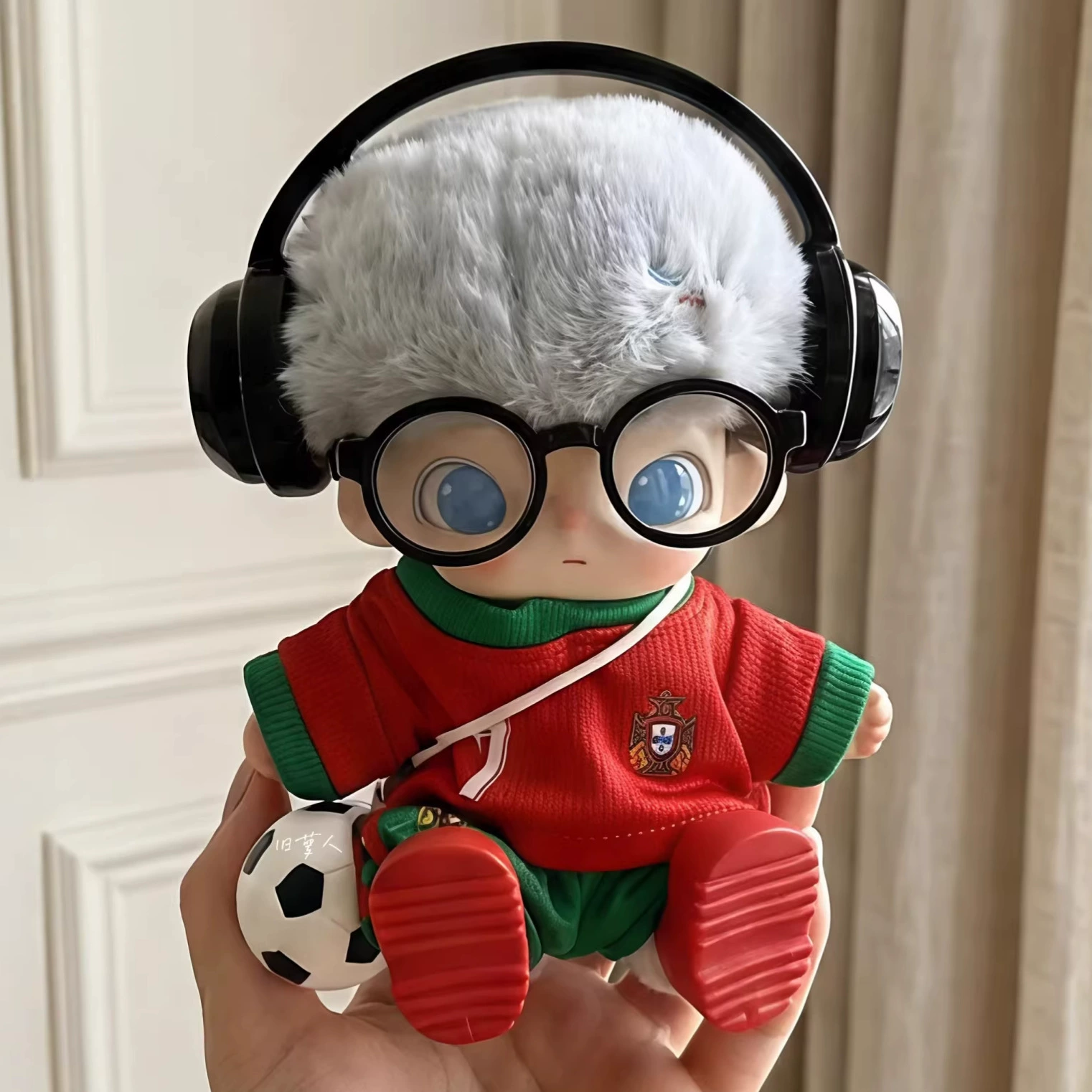 Dimoo Freshman Diary World Cup Football C Ronaldo Messi Real Madrid Match Jersey Gajie Labubu Cry Baby Clothes