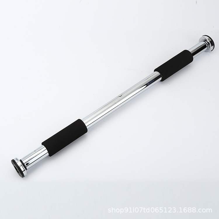 Suministro directo de fábrica gimnasio interior puerta de un solo polo pull-up Dispositivo de instalación sin perforar barra de la puerta de la aptitud barra horizontal