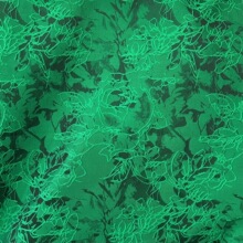 2024电商色织爆款抽象高密连衣裙服装全涤提花布面料现货厂家直销