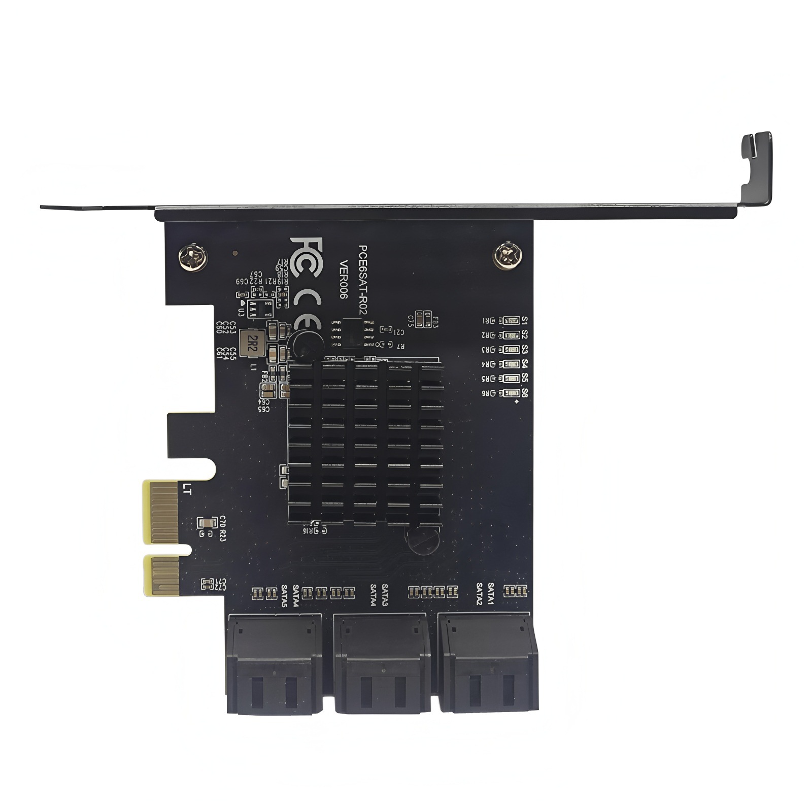 PCI-E GEN3ת6��SATA3.0Ӳ��ssdת�ӿ�6G��չ������RTL9100VB����