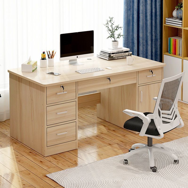 Desktop Computer Table Office Desk Home Simple Workbench Student Modern Rental House Desk Writing Bedroom Table