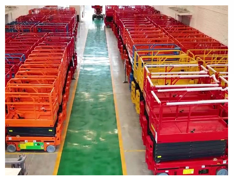 Mobile Scissor Lift Platform, High-Altitude Work Maintenance Vehicle, Fully Automatic Self-Propelled Hydraulic Lift