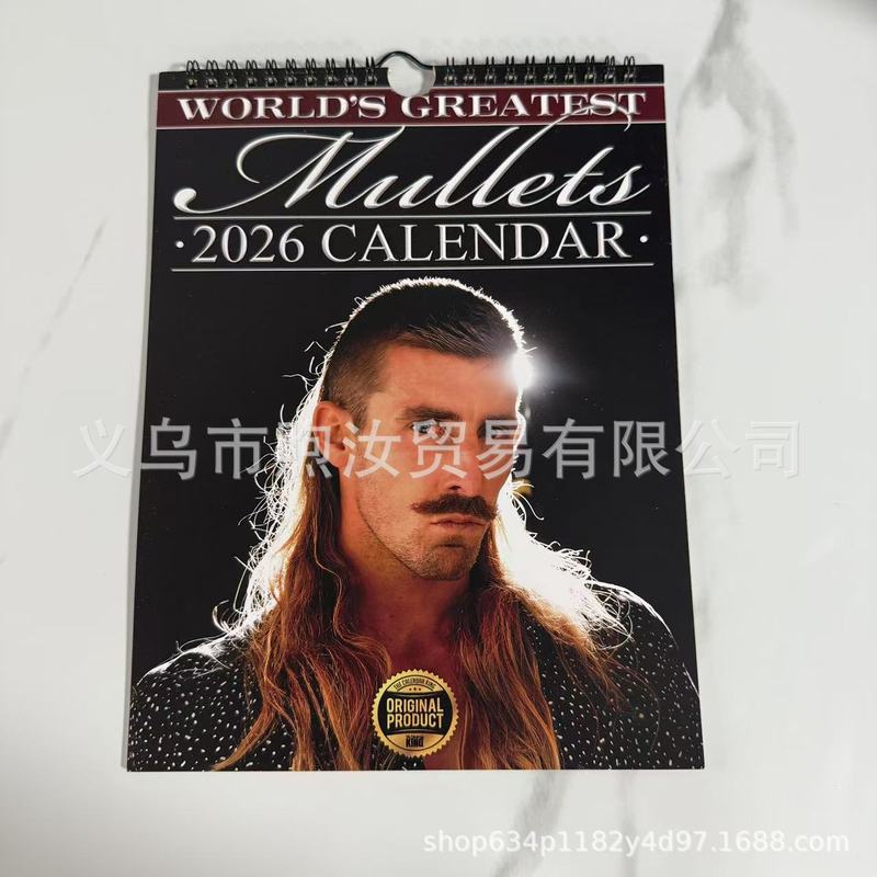 2026年新款跨境爆款亚马逊英文欧美歌手巡演日历挂历台历厂家批发|undefined