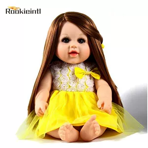 Реалистичная игрушка кукла реборн из пластика