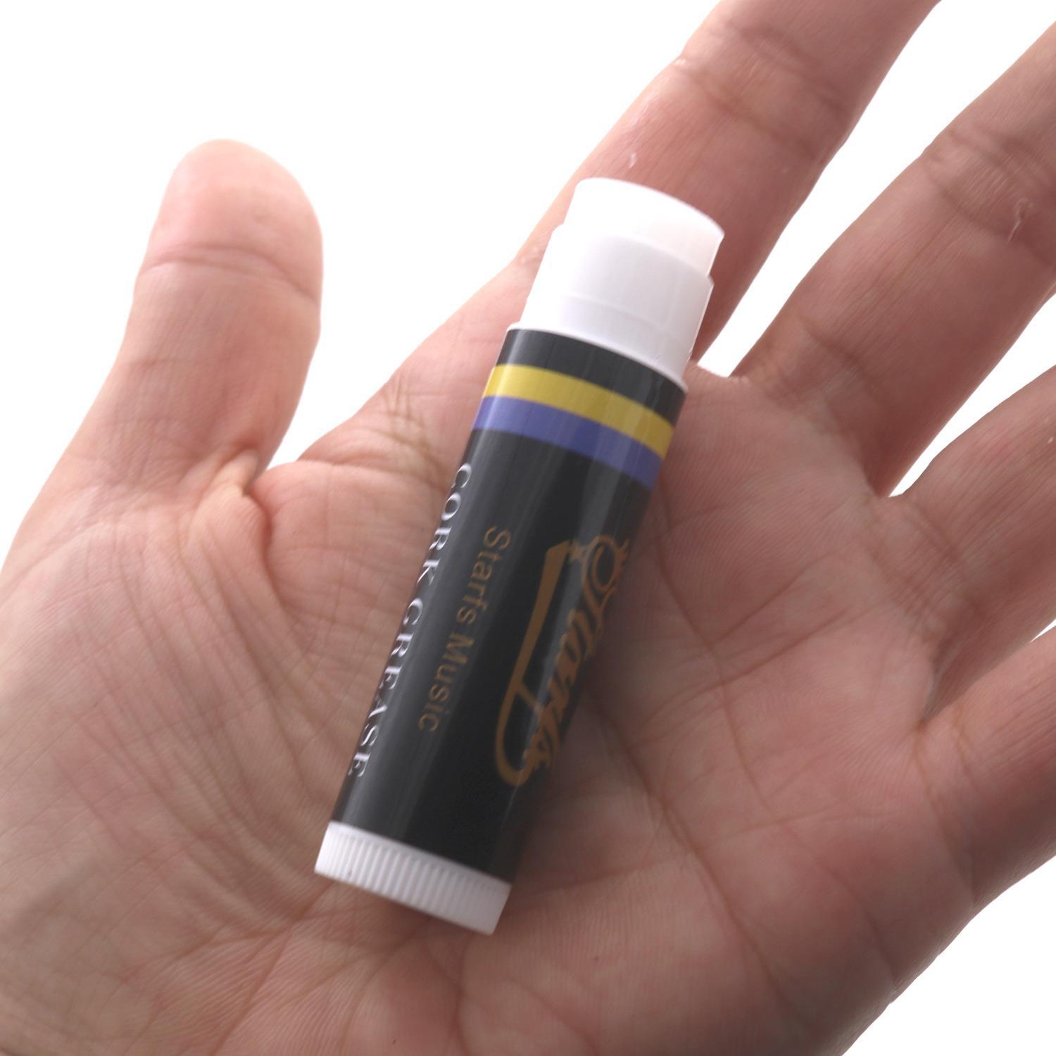 Crema de corcho para saxofón y clarinete, lubricante para juntas de instrumentos de viento.
