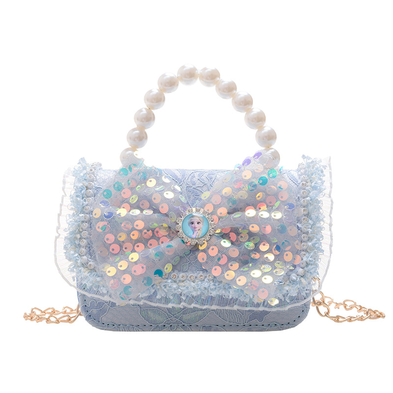 Primavera y verano nueva celebridad en línea bolso de los niños moda Chanel estilo princesa bolsa pequeña niña linda bolsa de mensajero portátil al por mayor