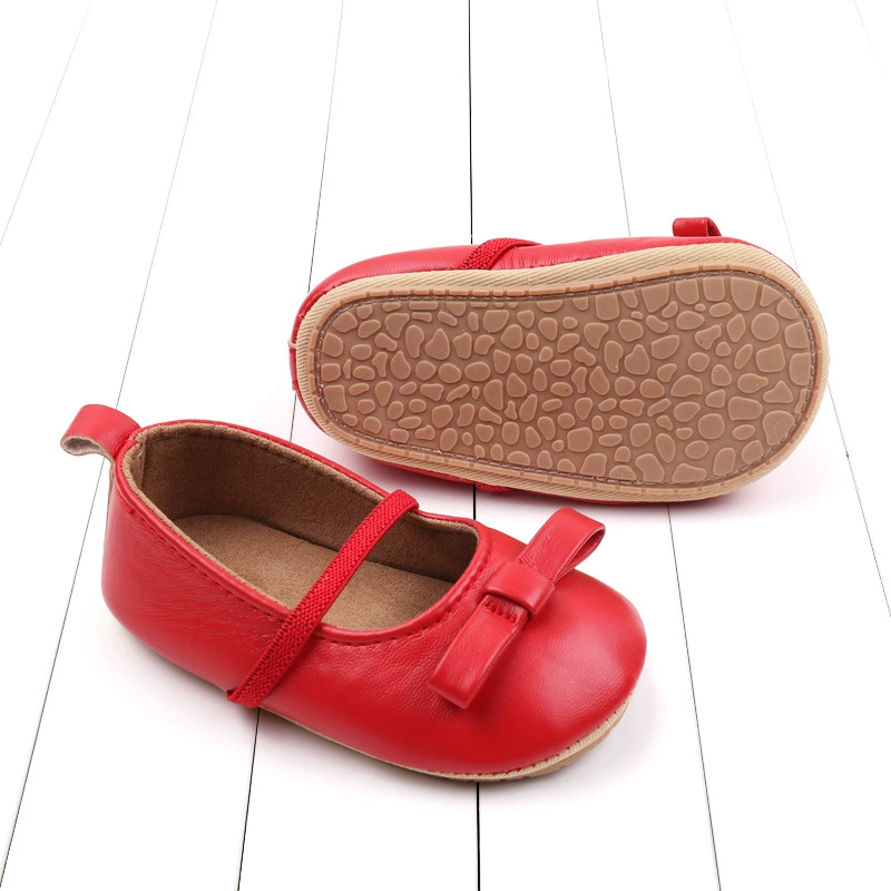 New spring baby shoes, butterfly knot anti -slip shoes baby shoes baby shoys princess BLS3159