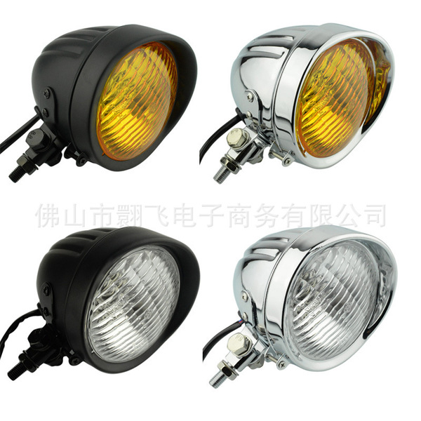 Electric vehicle modified retro headlights