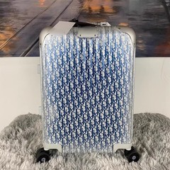 日默联名款Original系列银色/黑色/蓝色20寸登机旅行箱铝镁合金材