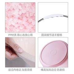 Household plastic bucket wholesale portable student dormitory set of thickened laundry bucket outdoor water storage car wash bucket