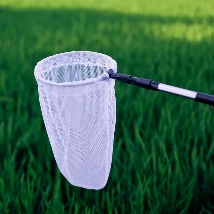Ультракороткая сетка от насекомых из алюминиевого сплава бабочка Стрекоза Сетка от насекомых Карманная телескопическая рыболовная сетка Карман для маленькой рыбы Головастик двойного назначения
