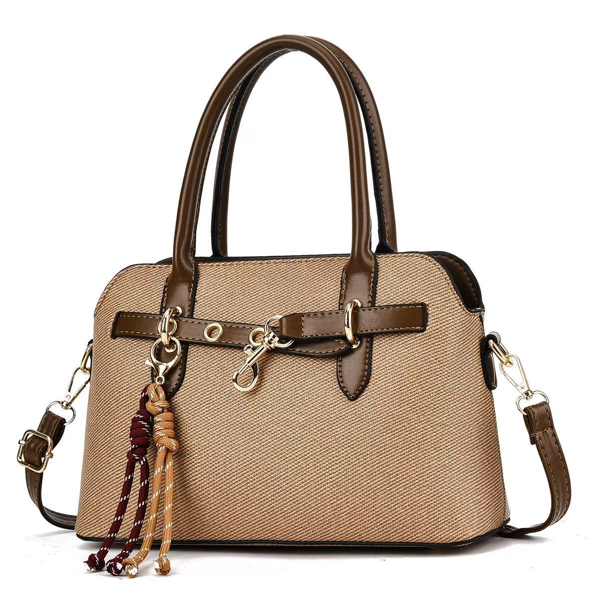Temperamento versátil nuevo bolso coreano de moda mujer hermoso bolso de hombro bolso de mujer bolso de mujer bolso grande