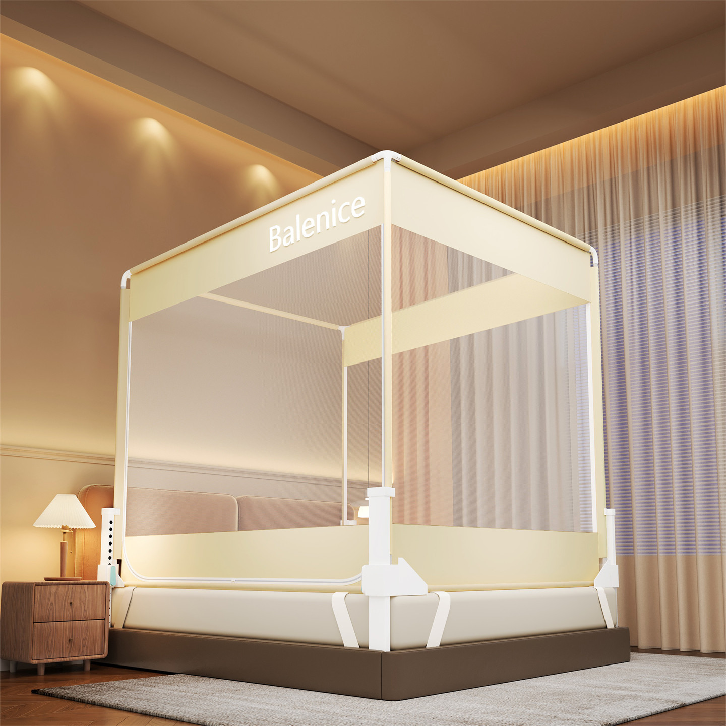 光年黄（三门 ） / 120cm*200cm*170cm适用一套（基础款）