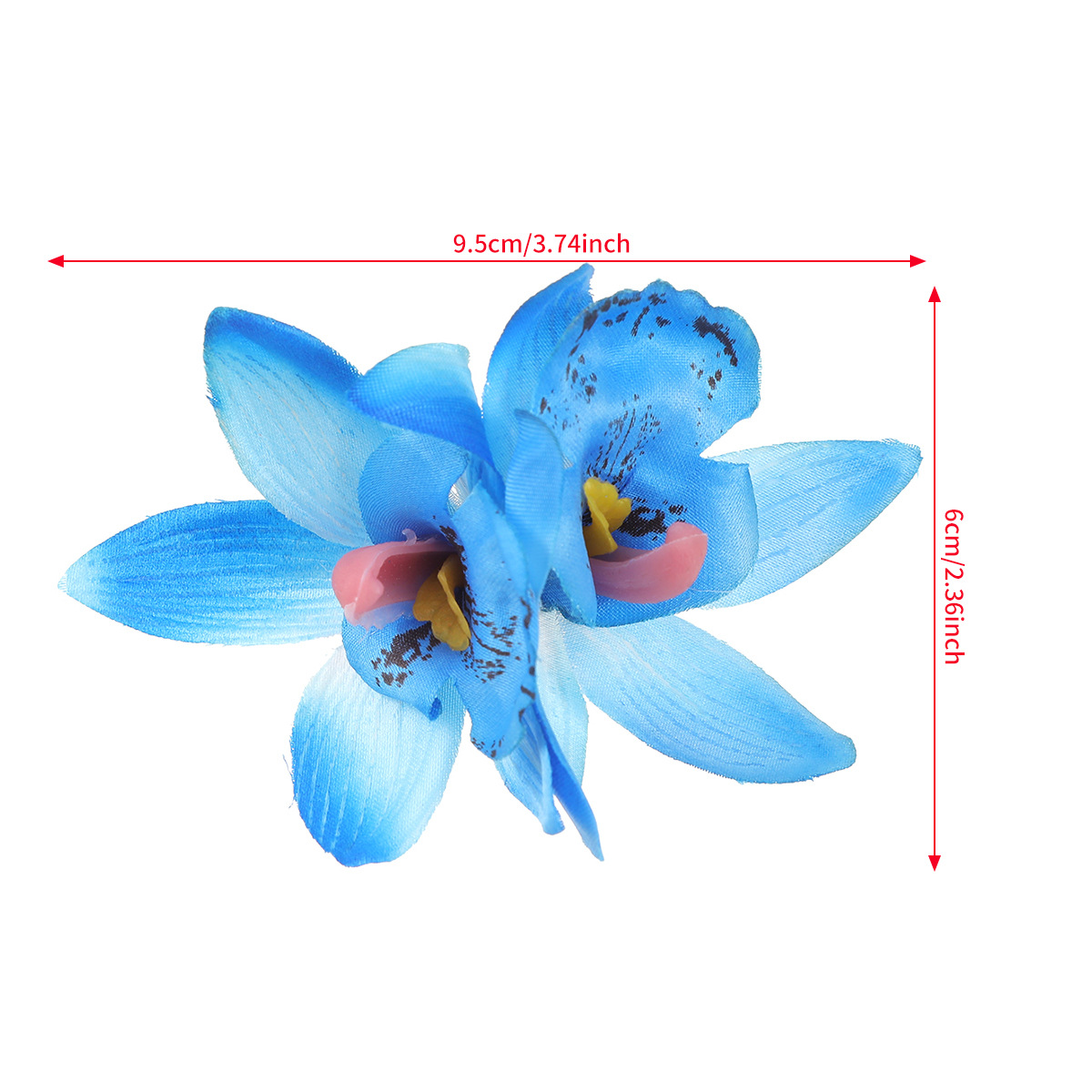 Women's Adults Flower Floral Elegant Romantic Sweet Flower Side Clip Printing And Dyeing Flowers Flower Side Clip Headwear display picture 7