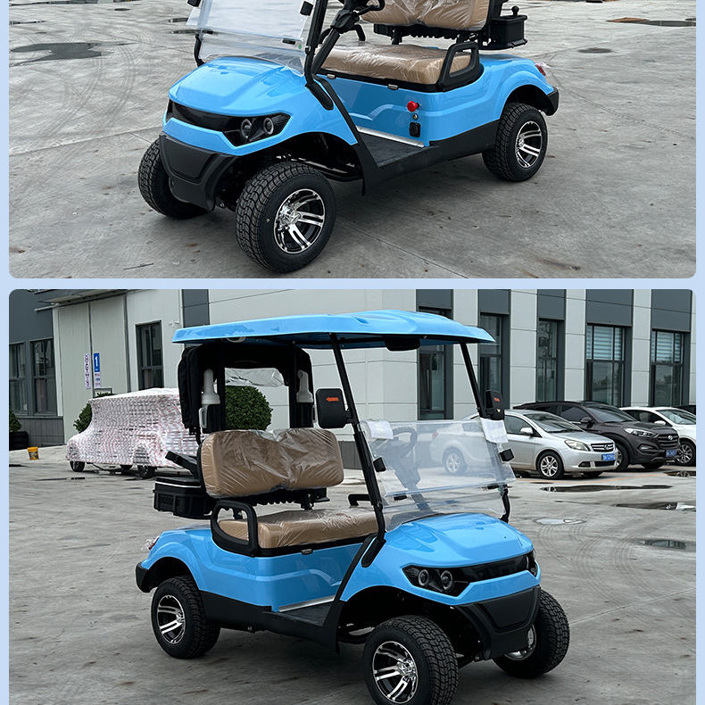 Electric Sightseeing Vehicles for Tourist Attractions, Real Estate Viewing Vehicles, Property Patrol Shuttles, Foreign Trade Cross-Border Golf Carts